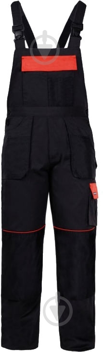 Полукомбинезон Lahti Pro р. XXL L4060354 оранжевый с серым - фото 1 Полукомбинезон Lahti Pro р. XXL L4060354 оранжевый с серым - фото 1