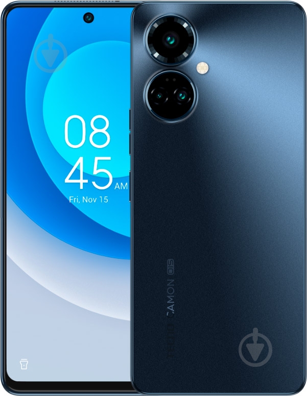 Смартфон Tecno Camon 19 Pro NFC 8/128GB eco black (4895180784484) - фото 1 Смартфон Tecno Camon 19 Pro NFC 8/128GB eco black (4895180784484) - фото 1