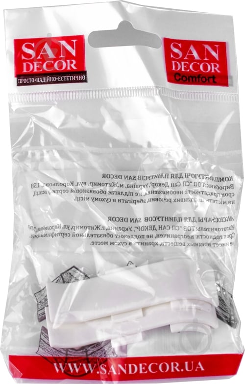 Комплект соединителей SAN DECOR 119/219 белый - фото 2