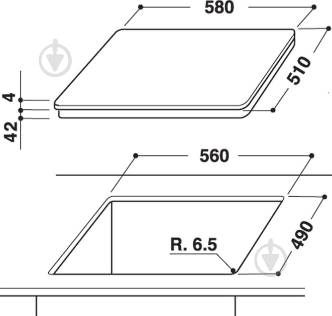Варильна поверхня електрична Whirlpool AKT 8090/NE - фото 2