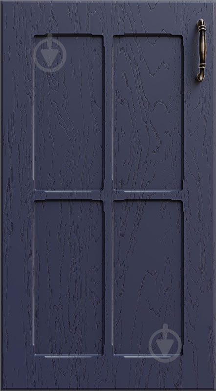 Кухня Модена (ІМ5) темно-синий МДФ 2 м - фото 3