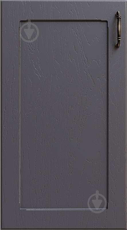 Кухня Модена (ІМ6) темно-серый МДФ 2 м - фото 2 Кухня Модена (ІМ6) темно-серый МДФ 2 м - фото 2