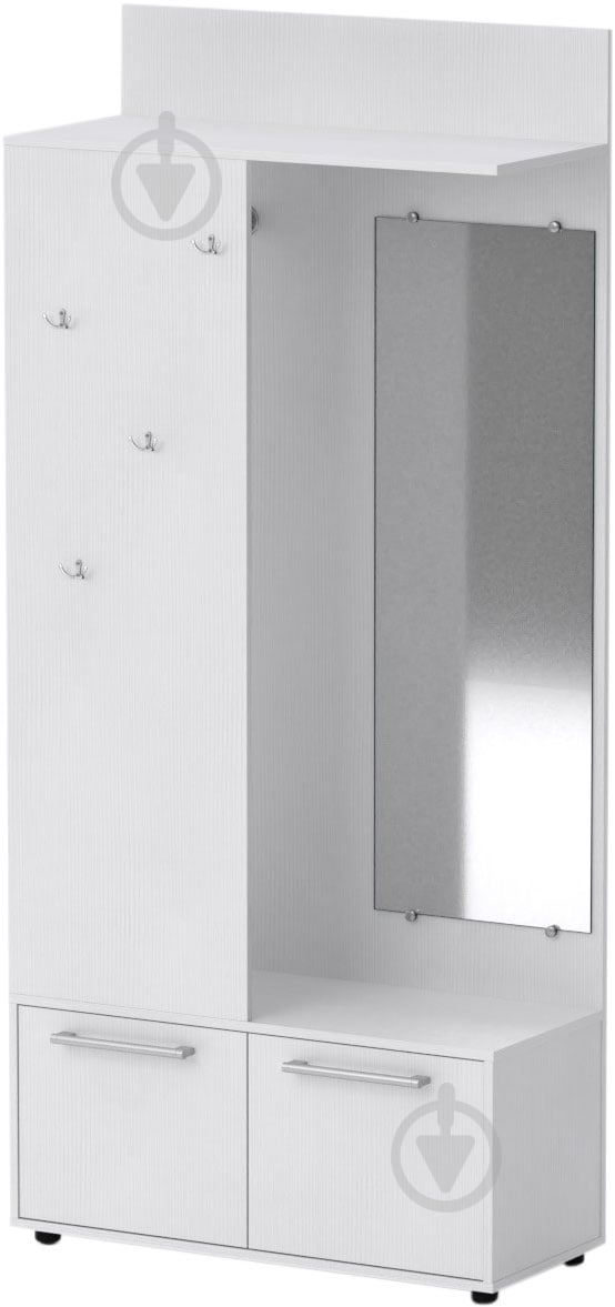 Прихожая с зеркалом Ирма нимфея альба - фото 1