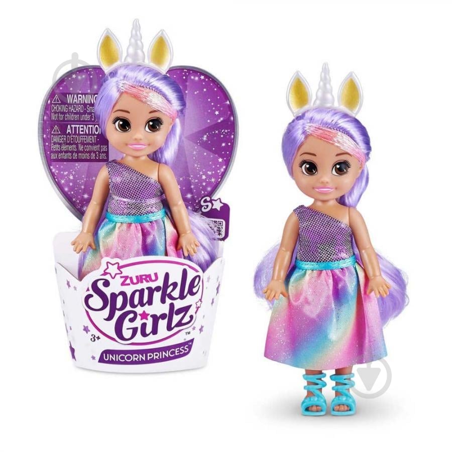 Лялька Zuru Sparkle Girls Райдужний єдиноріг в асортименті (12 см) Z10094 - фото 3