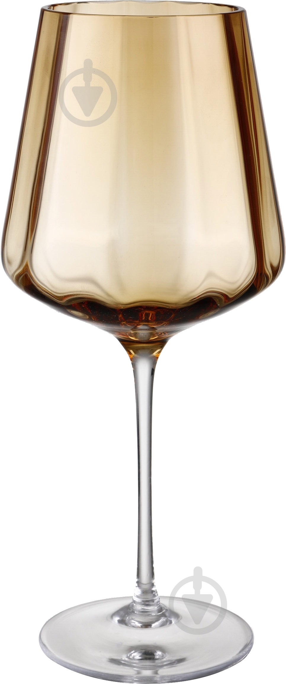 Бокал для вина Wrzesniak Glassworks Optic Amber 19-3589A 530 мл 1 шт. - фото 1