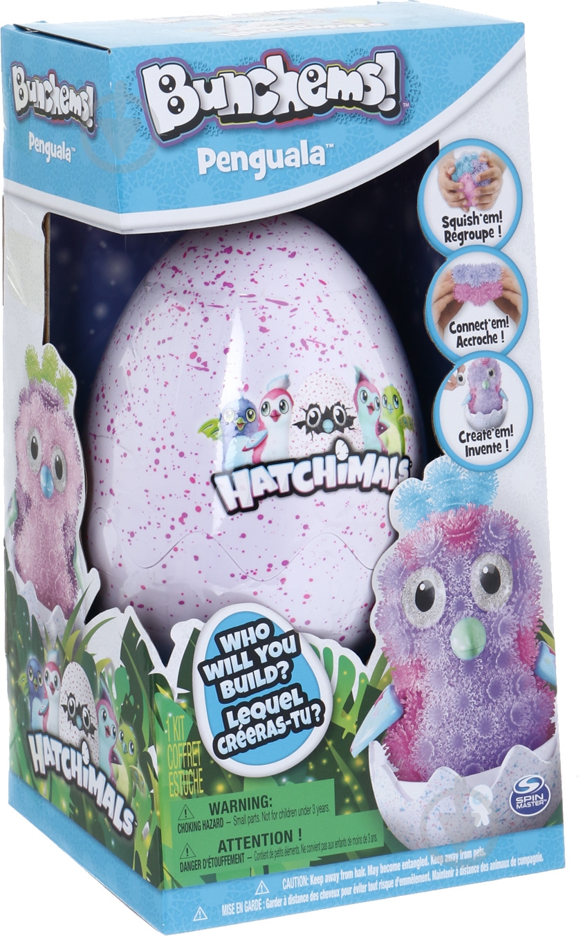 Конструктор Bunchems Hatchimals в яйце 6041479 - фото 1