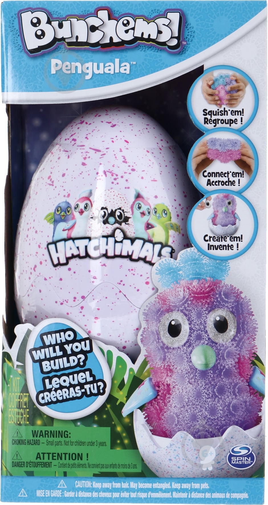 Конструктор Bunchems Hatchimals в яйце 6041479 - фото 2