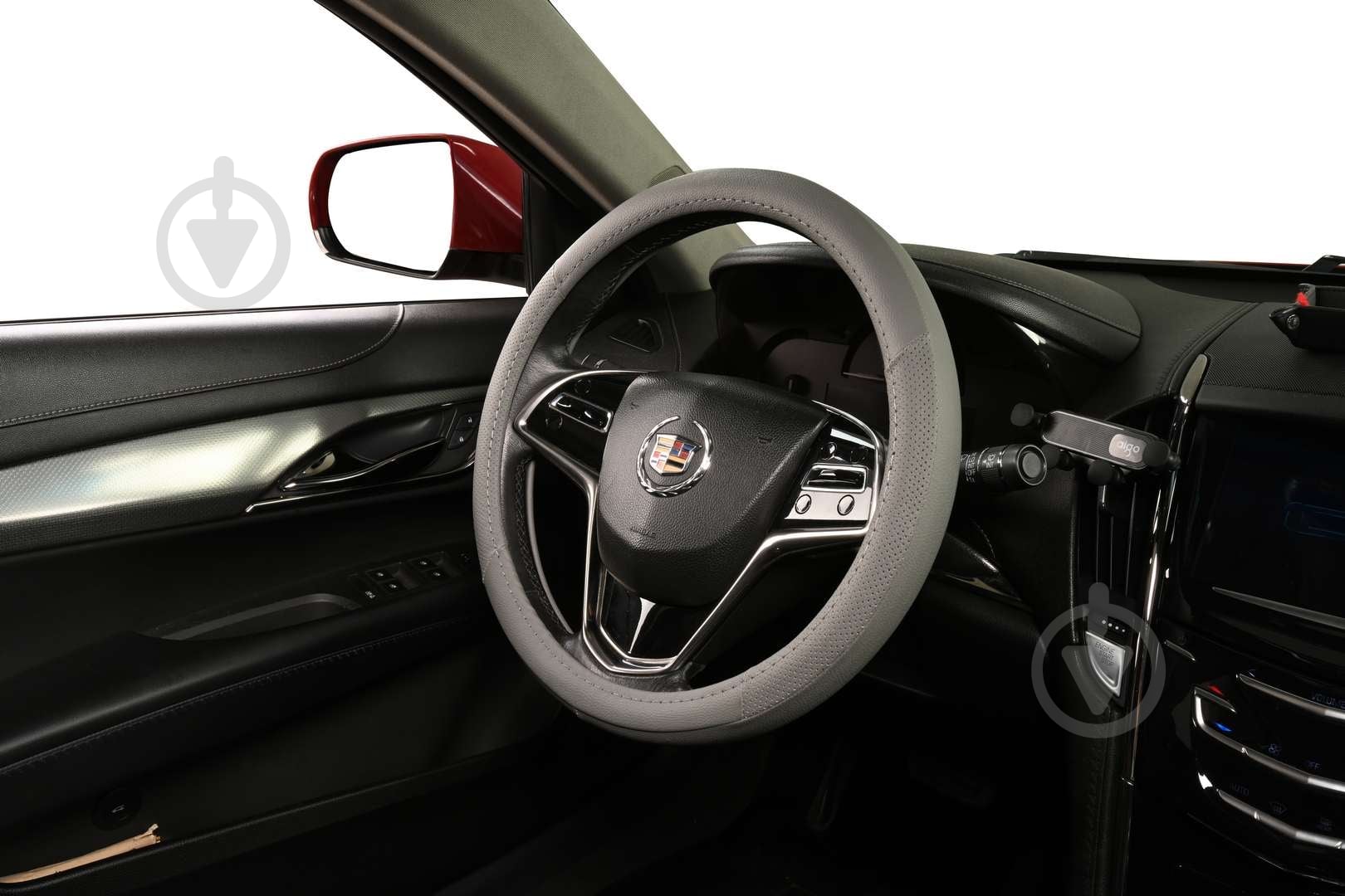 Чехол на руль Auto Assistance LK1006-L M серый - фото 4