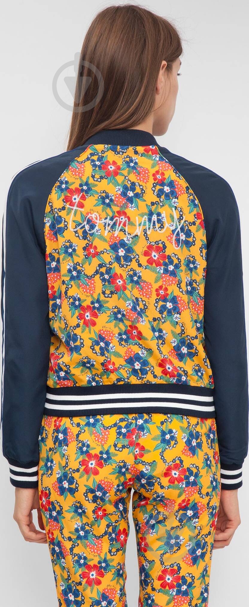 Вітрівка жіноча демісезонна Tommy Hilfiger THDW BOMBER 33 DW0DW01770-901 р.S різнокольорова - фото 3 Вітрівка жіноча демісезонна Tommy Hilfiger THDW BOMBER 33 DW0DW01770-901 р.S різнокольорова - фото 3