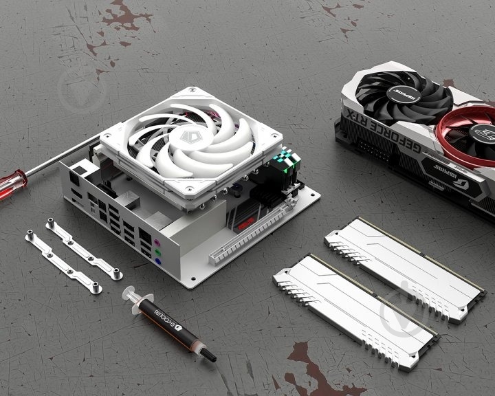 Вентилятор для корпуса ID-Cooling NO-12015-XT ARGB Snow - фото 7 Вентилятор для корпуса ID-Cooling NO-12015-XT ARGB Snow - фото 7
