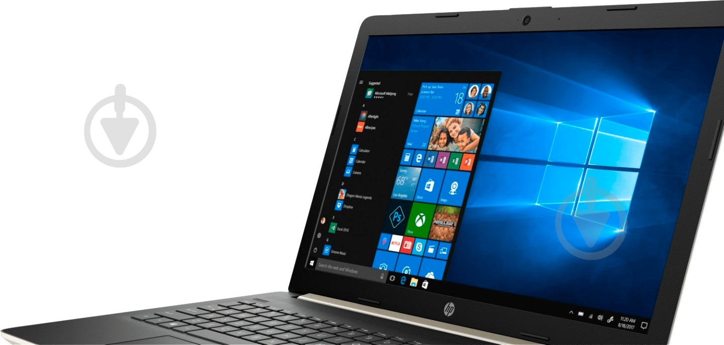 Ноутбук HP 15-db1017ur 15,6" (6LD40EA) gold - фото 3