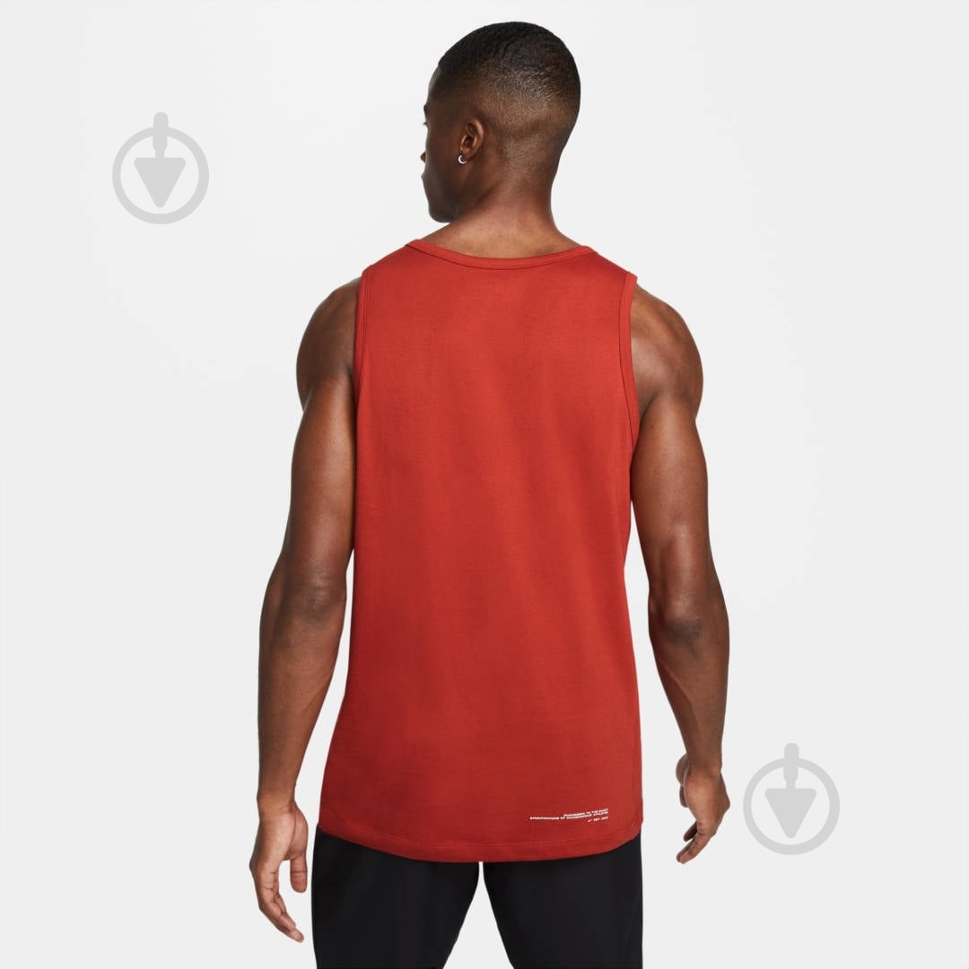 Майка Nike M NK DF TANK 6/1 GFX DM6257-623 р.S кораловий - фото 2