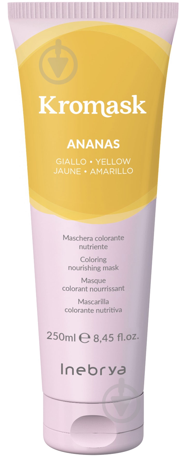 Маска тонувальна INEBRYA Kromask Yellow 250 мл - фото 1
