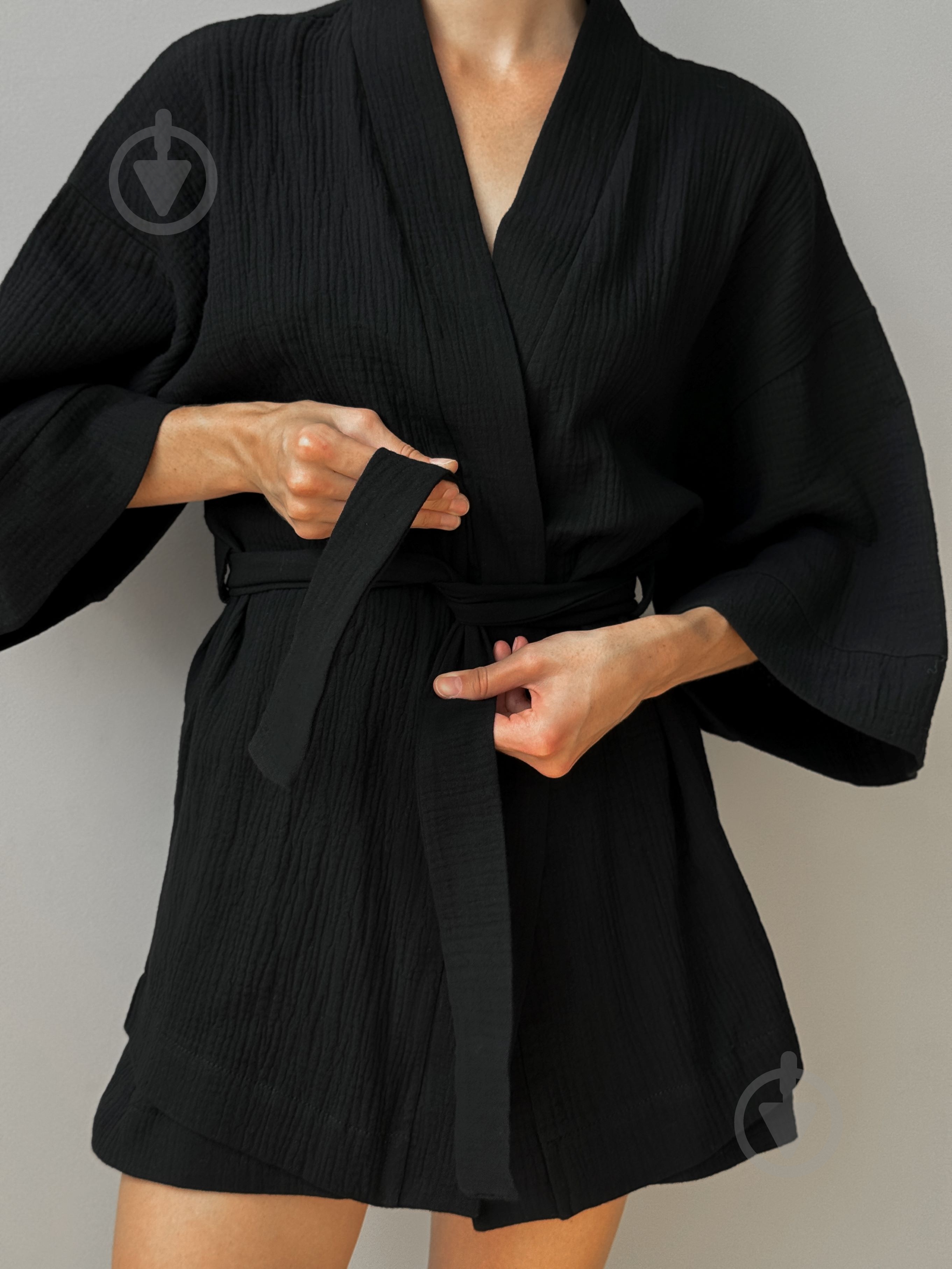 Комплект женский MISO р. M классический черный (13535) - фото 2 Комплект женский MISO р. M классический черный (13535) - фото 2