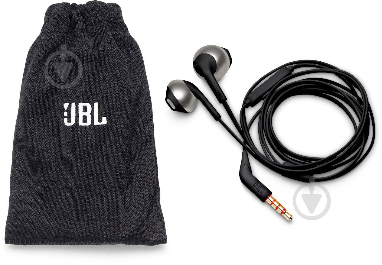 Гарнитура JBL T205 black (JBLT205BLK) - фото 6
