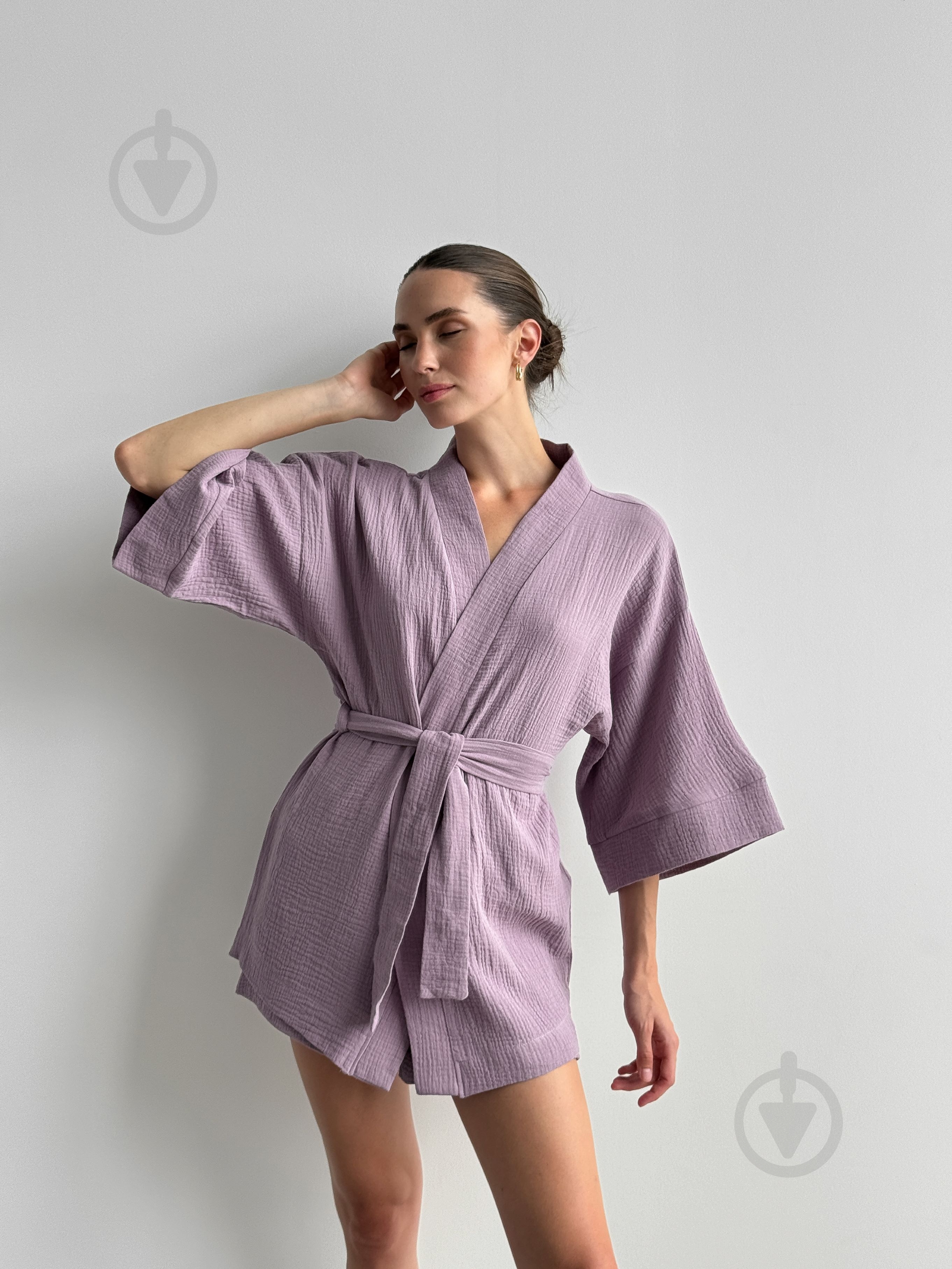 Комплект женский MISO р. M/L светло-фиолетовый (13356) - фото 1 Комплект женский MISO р. M/L светло-фиолетовый (13356) - фото 1