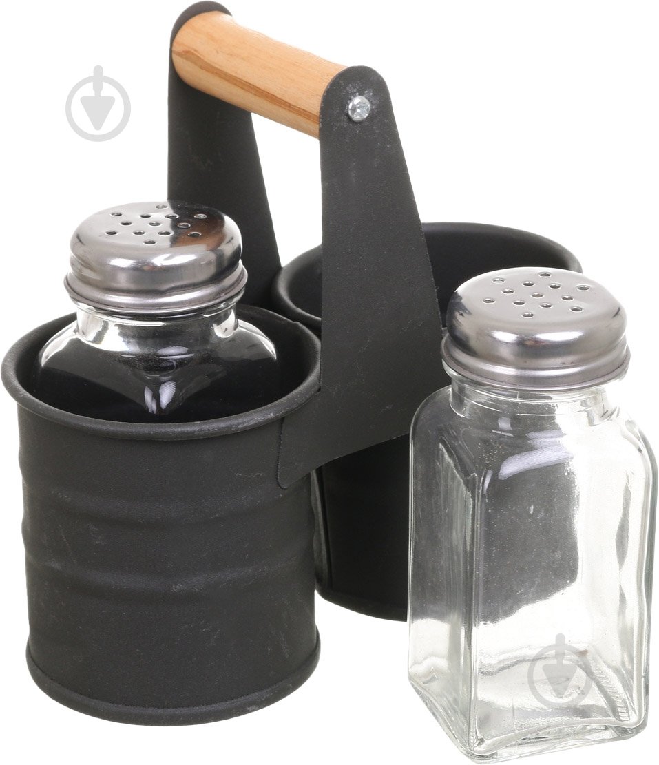 Набор для специй Koopman в металлической подставке 7х13х13.5 см - фото 3 Набор для специй Koopman в металлической подставке 7х13х13.5 см - фото 3