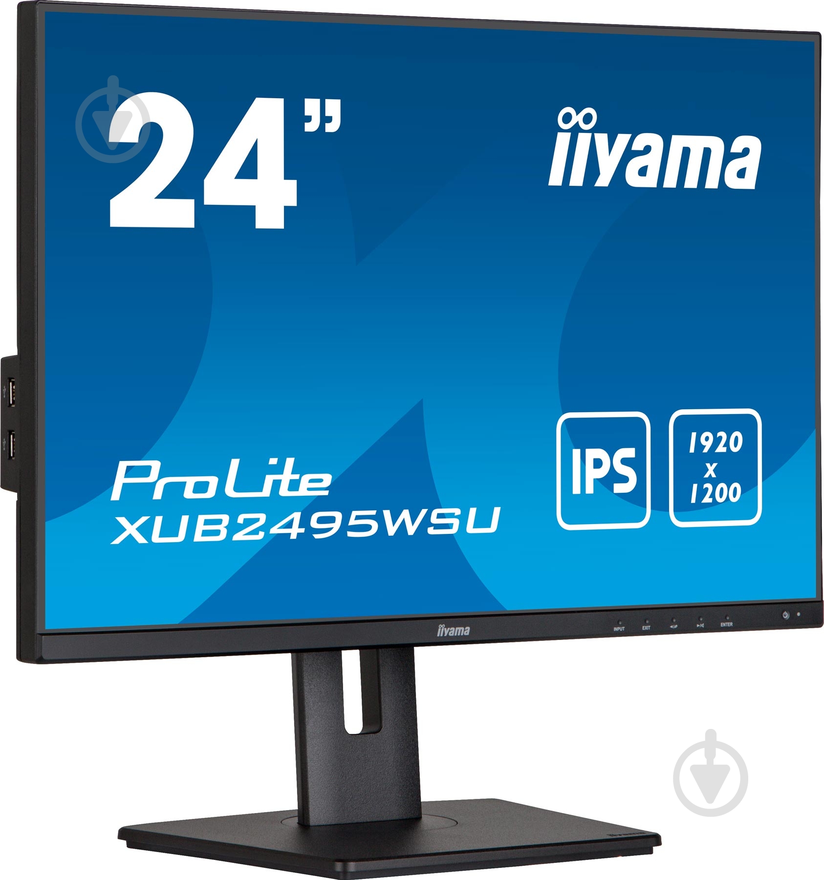 Монитор Iiyama Prolite XUB2495WSU-B5 24,1" (XUB2495WSU-B5) - фото 4 Монитор Iiyama Prolite XUB2495WSU-B5 24,1" (XUB2495WSU-B5) - фото 4
