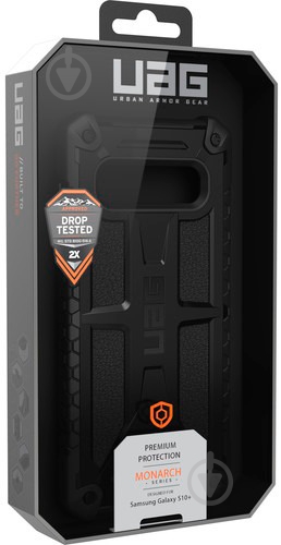 Чохол UAG Monarch для Samsung Galaxy S10 Plus black (211351114040) - фото 11