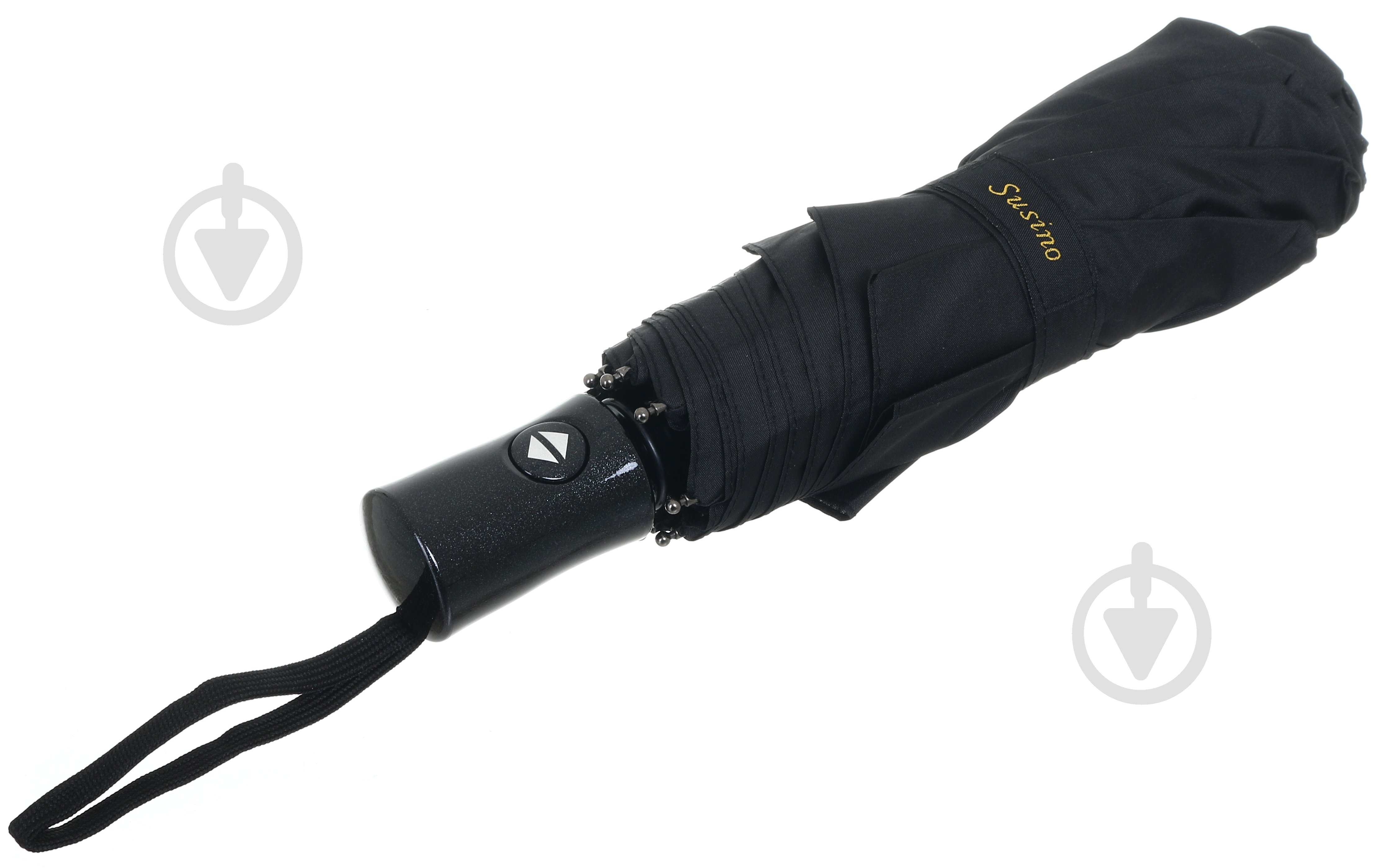 Зонт Sensio Solid автоматическая черный - фото 3