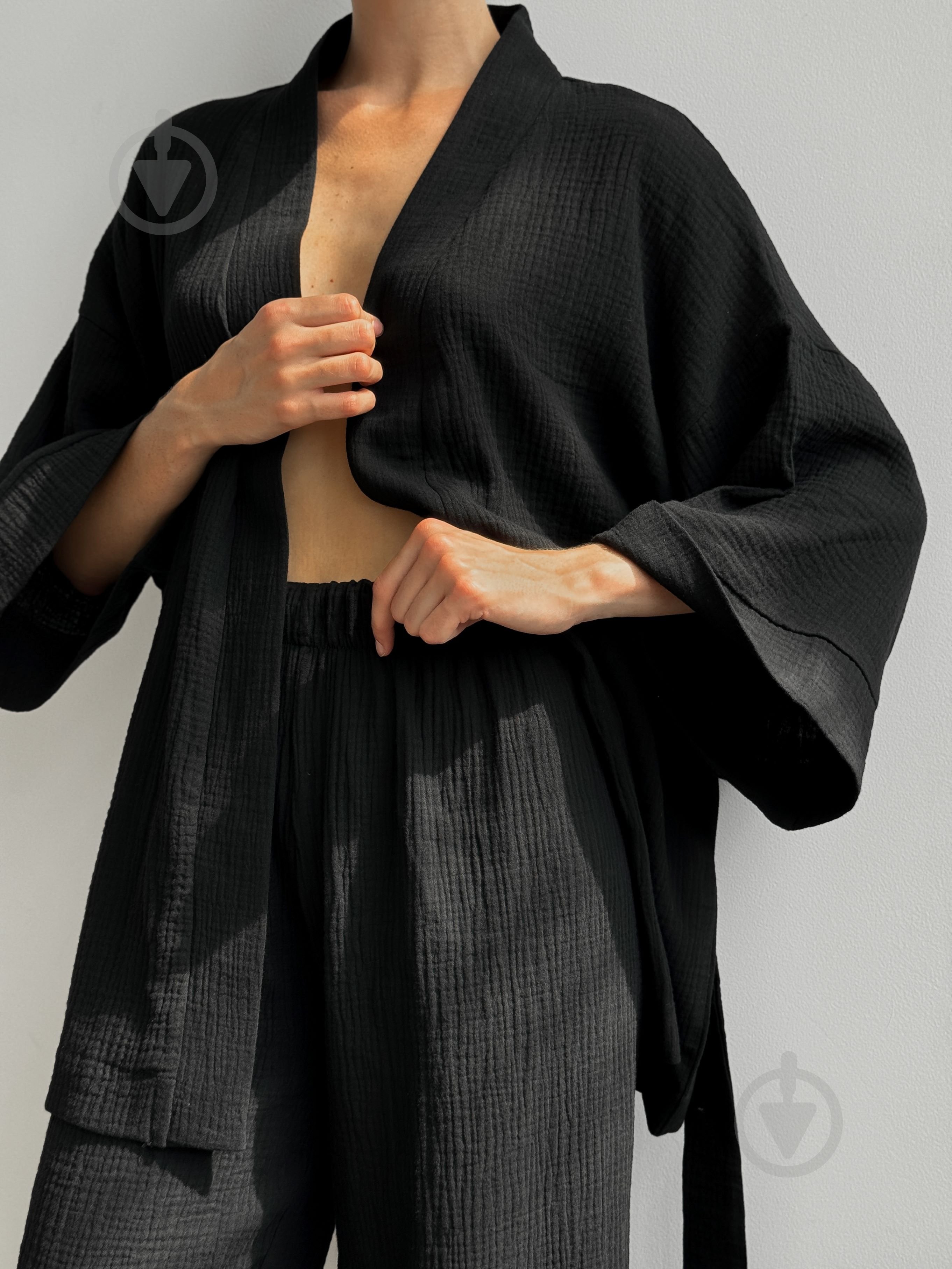 Комплект женский MISO р. S черный (13529) - фото 3