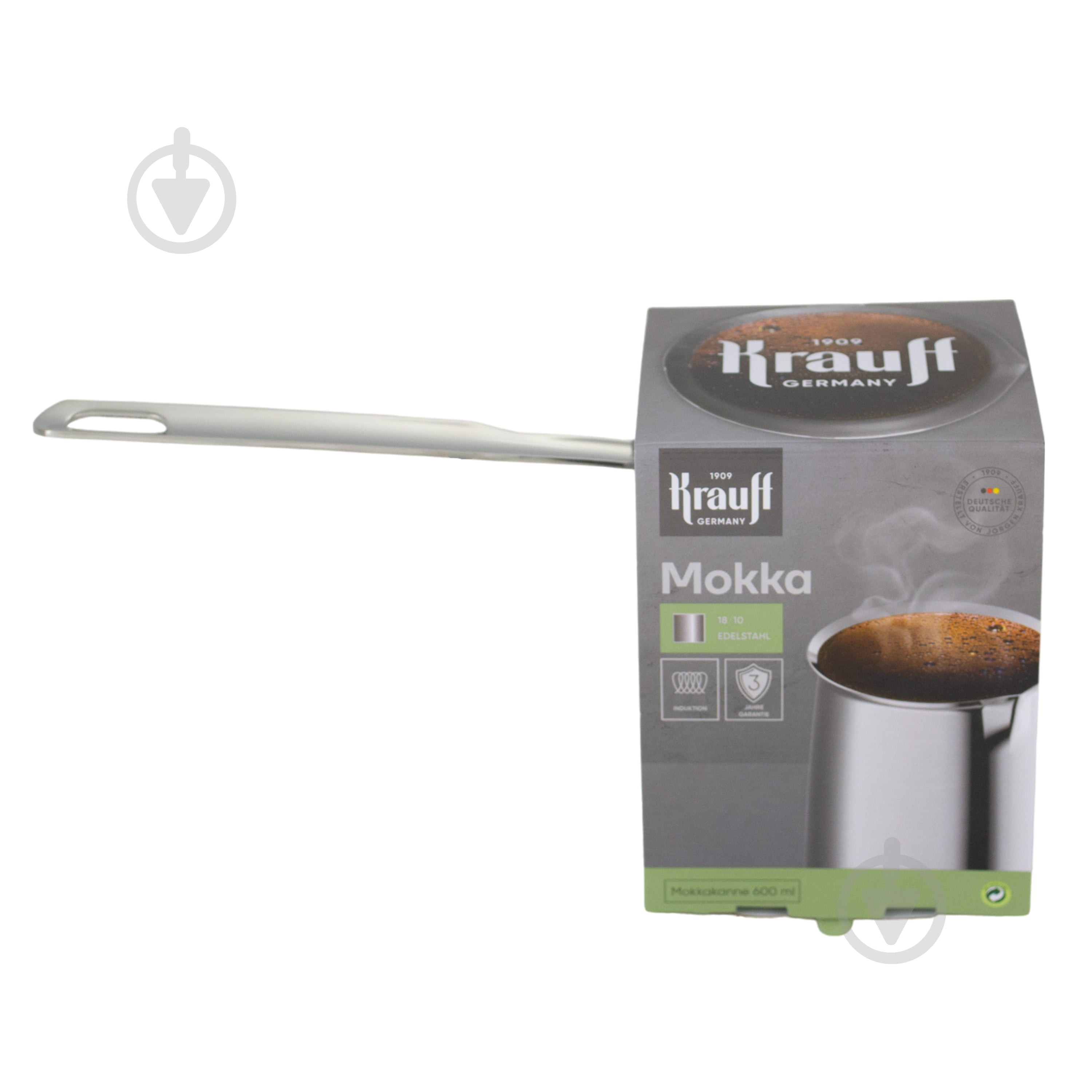 Турка Krauff Mokka 600 мл 26-202-033 - фото 2
