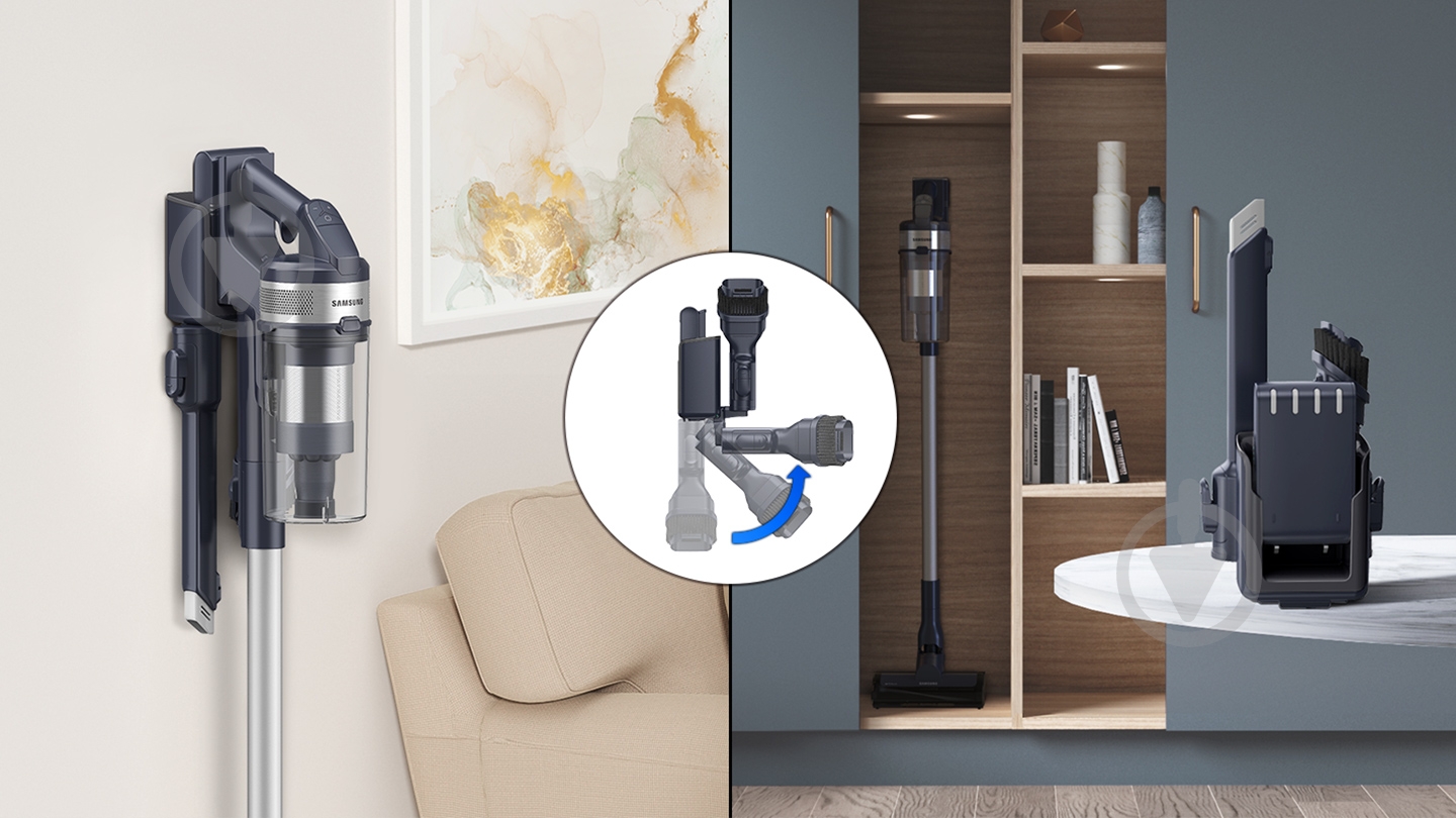 Пылесос аккумуляторный Samsung Jet 60 VS15A6032R5/EV - фото 8 Пылесос аккумуляторный Samsung Jet 60 VS15A6032R5/EV - фото 8