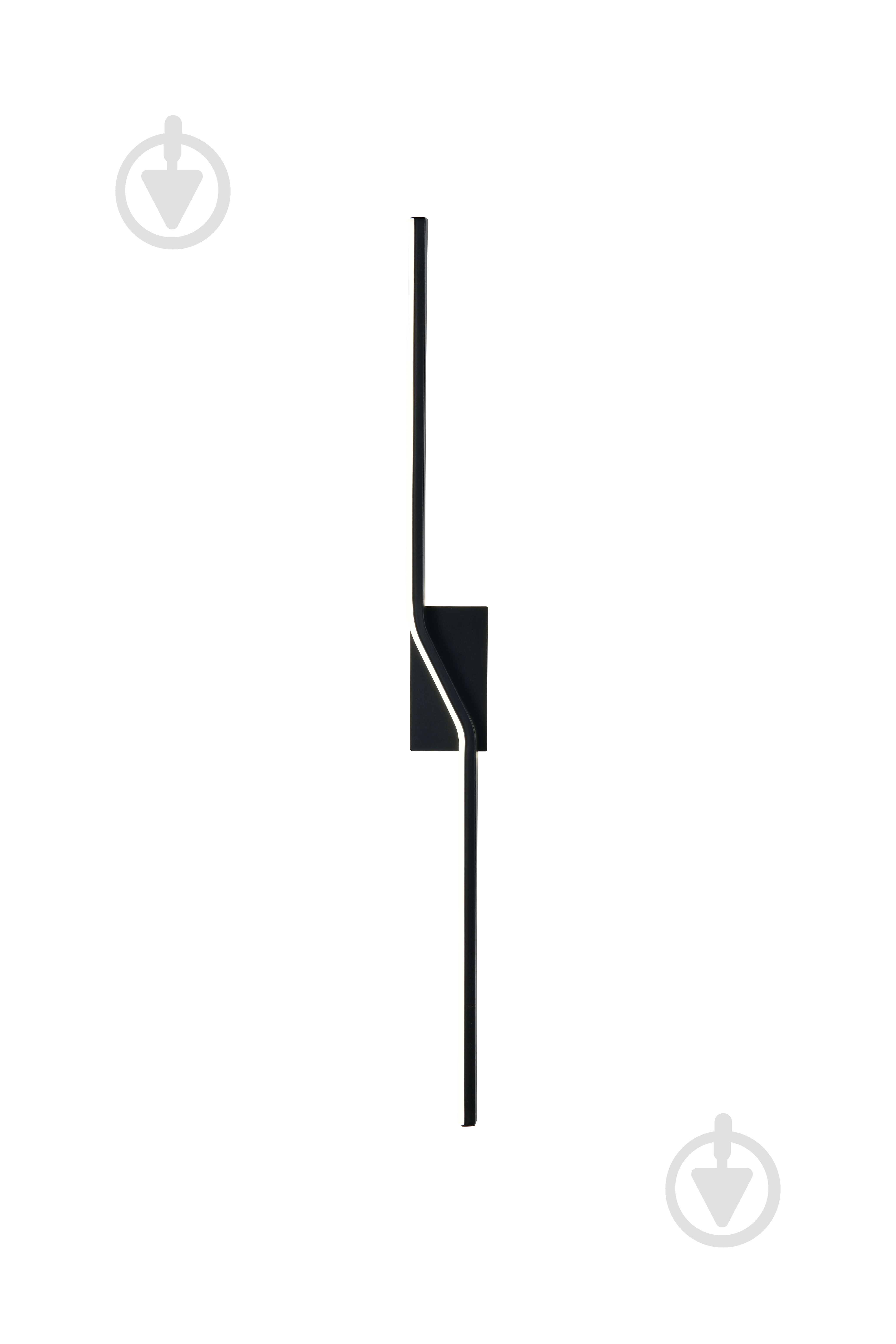 Светильник настенный Luminaria без цоколя черный VEGA 16W L800 BLACK - фото 1 Светильник настенный Luminaria без цоколя черный VEGA 16W L800 BLACK - фото 1