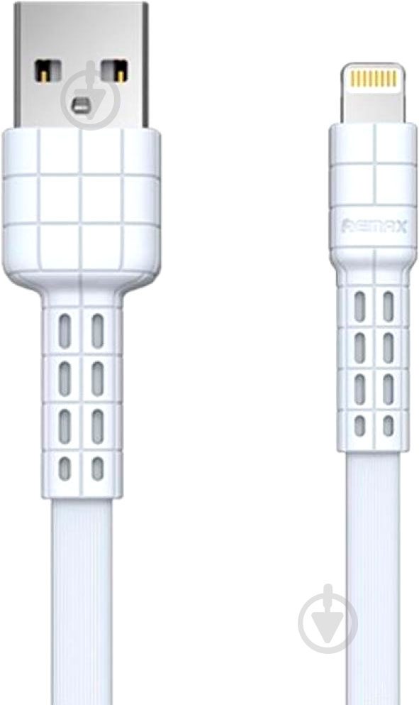 Кабель Lightning – USB 1 м белый (RC-116I-WHITE) Armor Series Lightning Data/Charge - фото 1