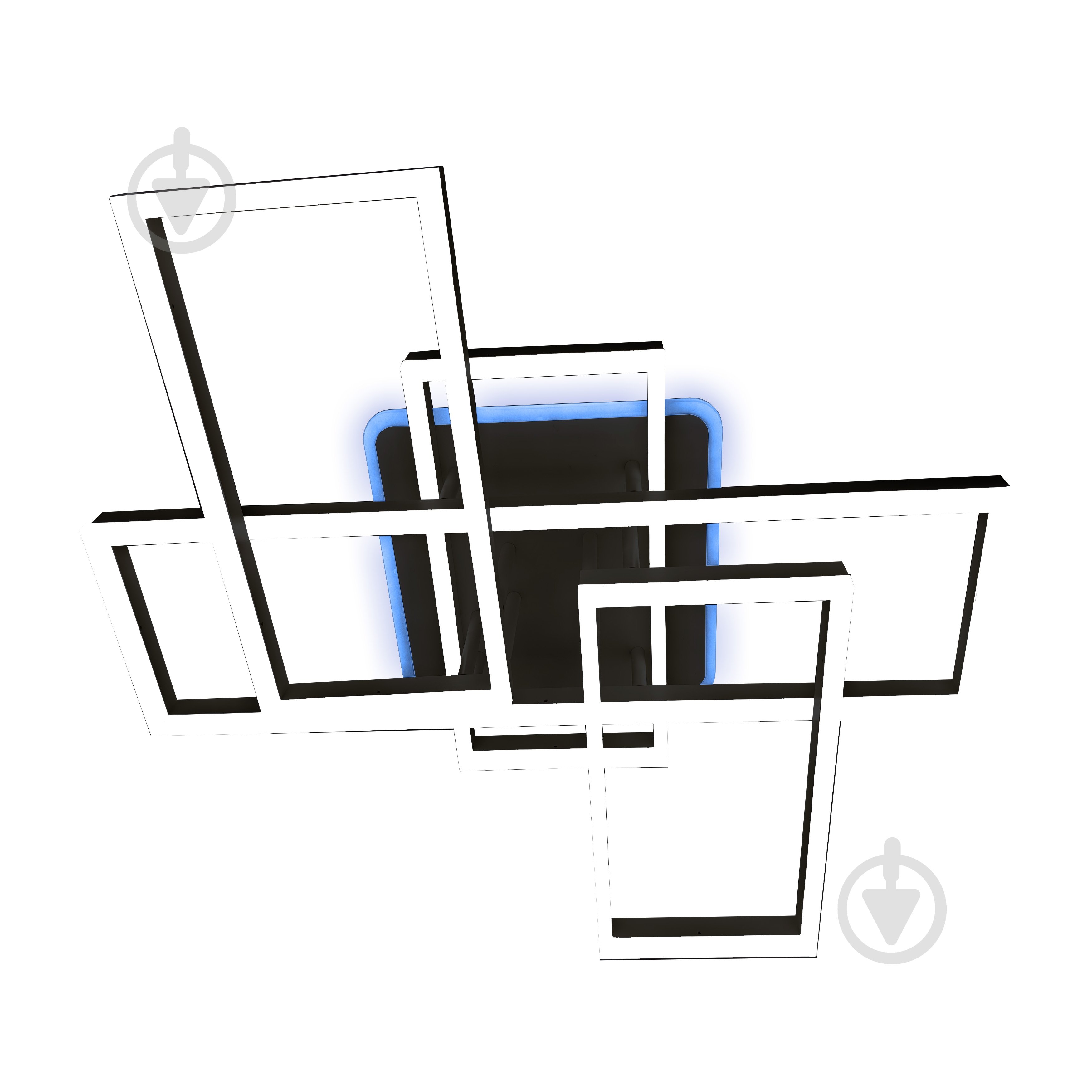 Люстра світлодіодна Luminaria Люстра LED світлодіодна LUMINARIA GENNY RGB 130W 5S BLACK (з п - фото 2