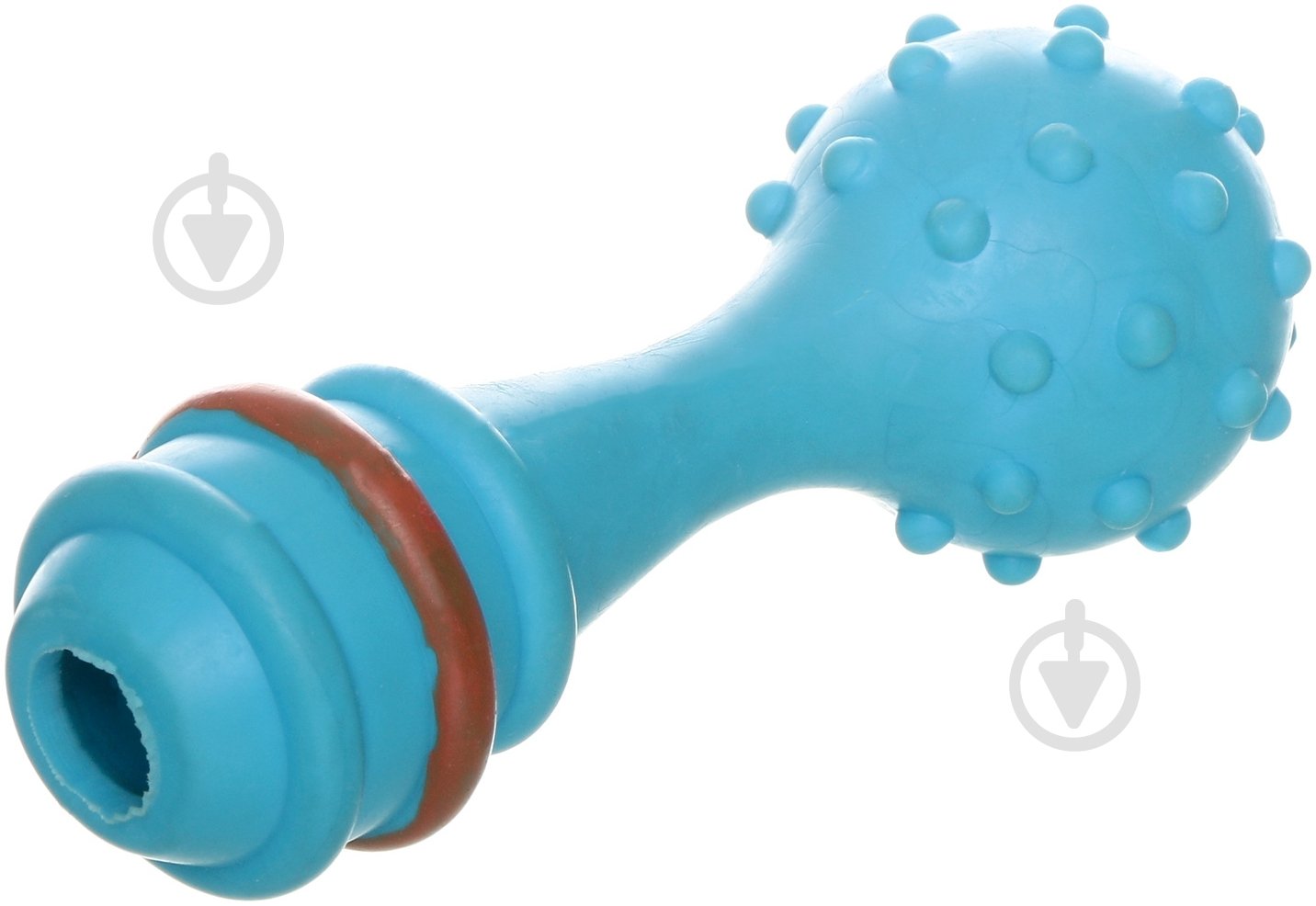 Іграшка для собак Lilli Pet Гантель гумова 12,5 см - фото 1