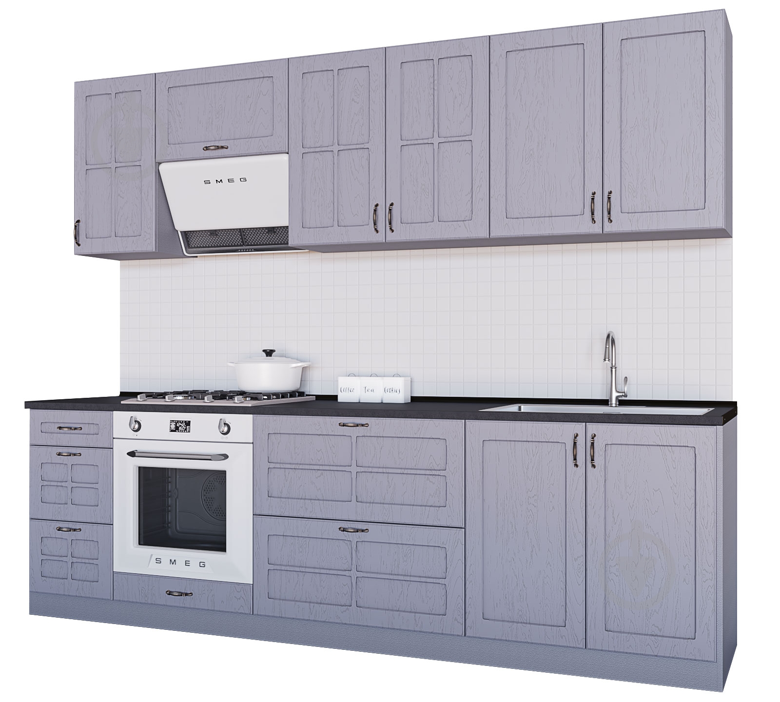 Кухня Модена (ІІІМ3) МДФ 2,6 м - фото 1 Кухня Модена (ІІІМ3) МДФ 2,6 м - фото 1