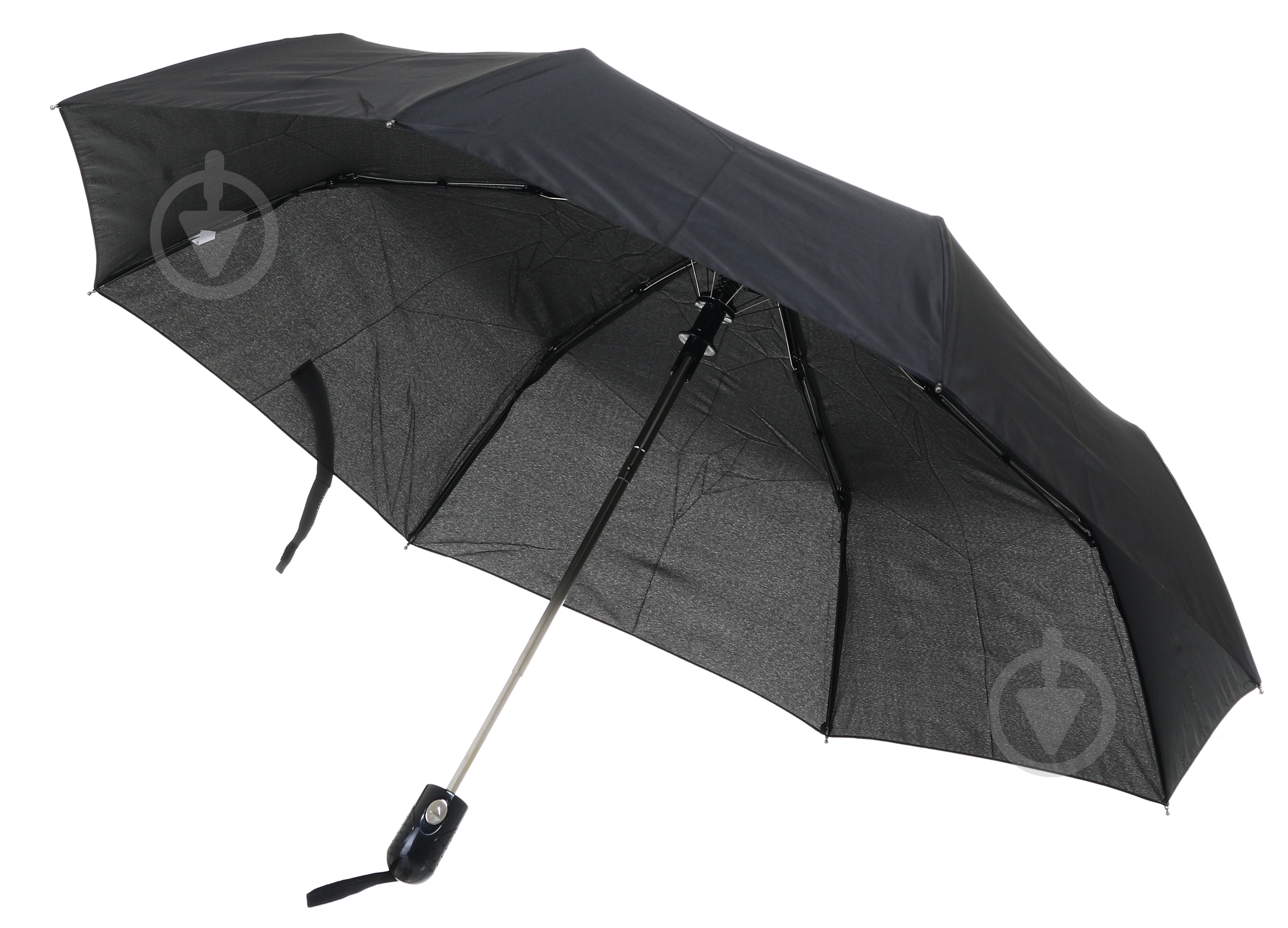 Зонт Sensio Solid полуавтомат черный - фото 1 Зонт Sensio Solid полуавтомат черный - фото 1