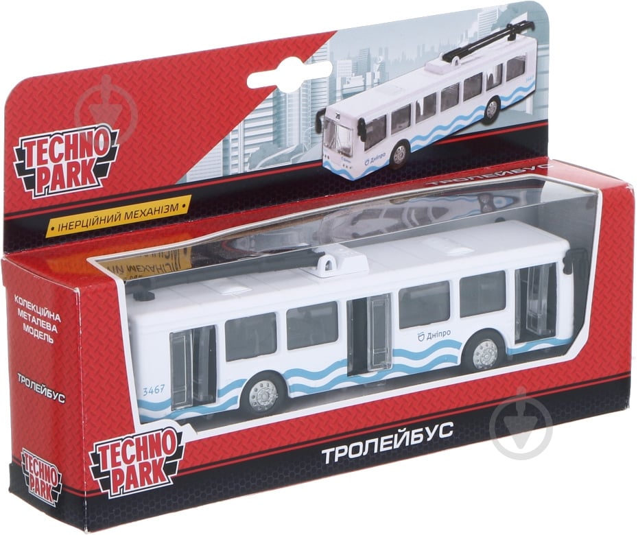 Модель Technopark Троллейбус Днепр SB-16-65WB - фото 1 Модель Technopark Троллейбус Днепр SB-16-65WB - фото 1