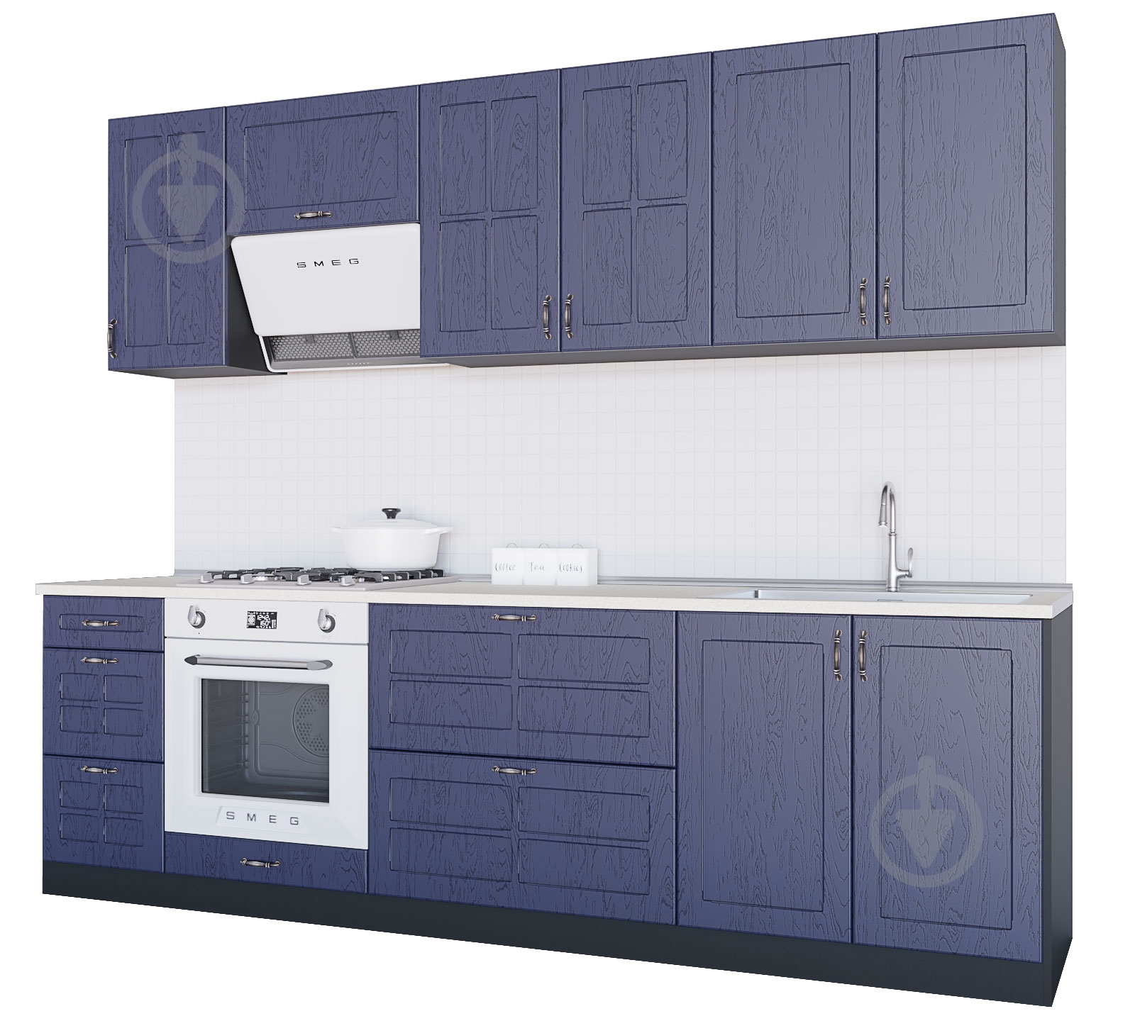 Кухня Модена (ІІІМ5) МДФ 2,6 м - фото 1