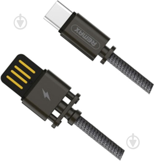 Кабель USB Type-C – USB 3.0 1 м черный (RC-064A-BLACK) Dominator Fast Type-C Data/Charge - фото 2 Кабель USB Type-C – USB 3.0 1 м черный (RC-064A-BLACK) Dominator Fast Type-C Data/Charge - фото 2