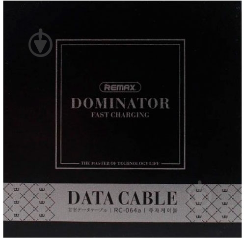 Кабель USB Type-C – USB 3.0 1 м черный (RC-064A-BLACK) Dominator Fast Type-C Data/Charge - фото 3 Кабель USB Type-C – USB 3.0 1 м черный (RC-064A-BLACK) Dominator Fast Type-C Data/Charge - фото 3