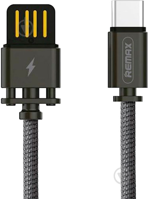 Кабель USB Type-C – USB 3.0 1 м черный (RC-064A-BLACK) Dominator Fast Type-C Data/Charge - фото 1 Кабель USB Type-C – USB 3.0 1 м черный (RC-064A-BLACK) Dominator Fast Type-C Data/Charge - фото 1