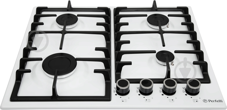 Варочная поверхность газовая Perfelli HGM 61423 WH - фото 3 Варочная поверхность газовая Perfelli HGM 61423 WH - фото 3