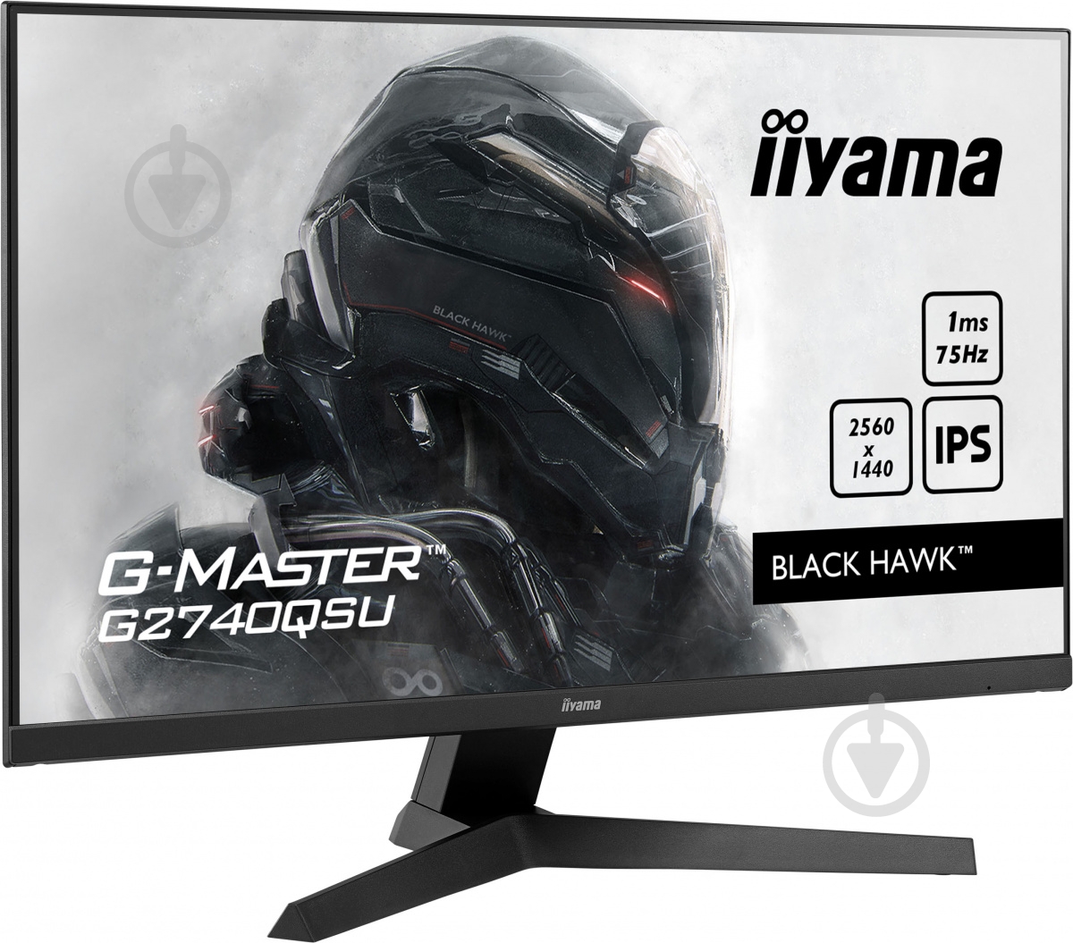 Монитор Iiyama G-Master 27" (G2740QSU-B1) - фото 2