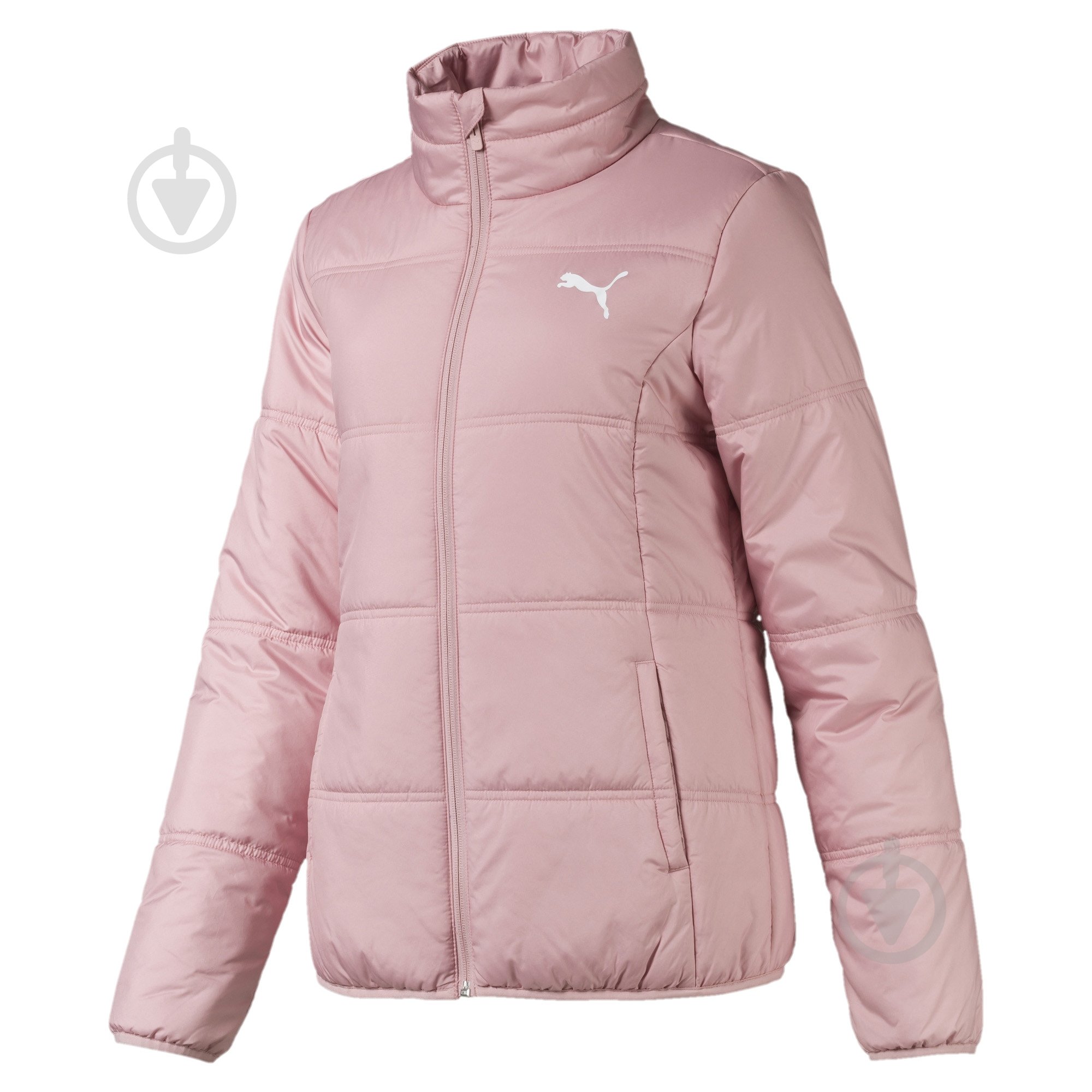 Куртка женская зимняя Puma Essentials Padded Jacket 58003714 р.M розовая - фото 1 Куртка женская зимняя Puma Essentials Padded Jacket 58003714 р.M розовая - фото 1