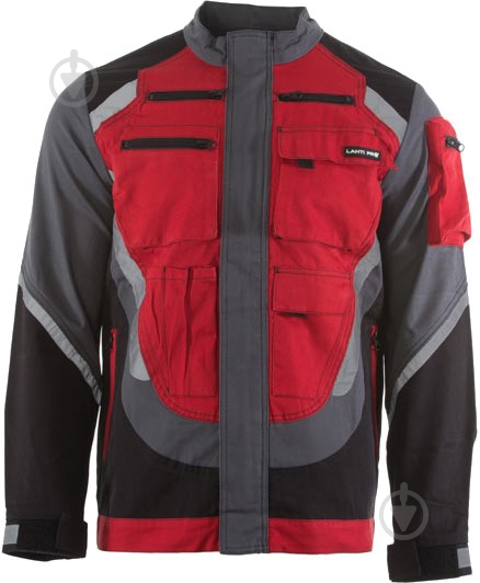 Куртка рабочая Lahti Pro р. S L4040601 красный - фото 2 Куртка рабочая Lahti Pro р. S L4040601 красный - фото 2