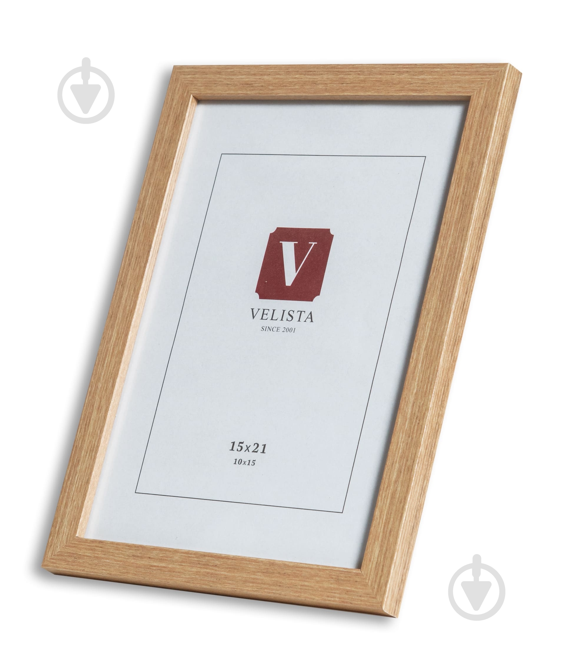 Рамка для фотографії з оргсклом Velista 15W-3206-11v 1 фото 15x21 см дерево світле - фото 2