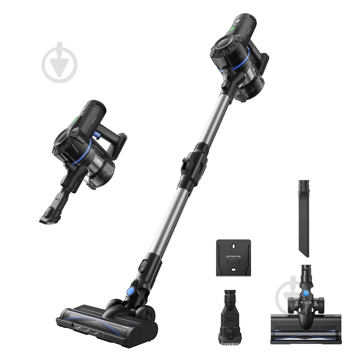 Пылесос аккумуляторный MOVA J10 black - фото 1