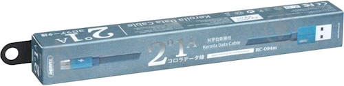 Кабель USB – microUSB 1 м синій (RC-094M1M-BLUE) Kerolla MicroUSB Data/Charge - фото 4