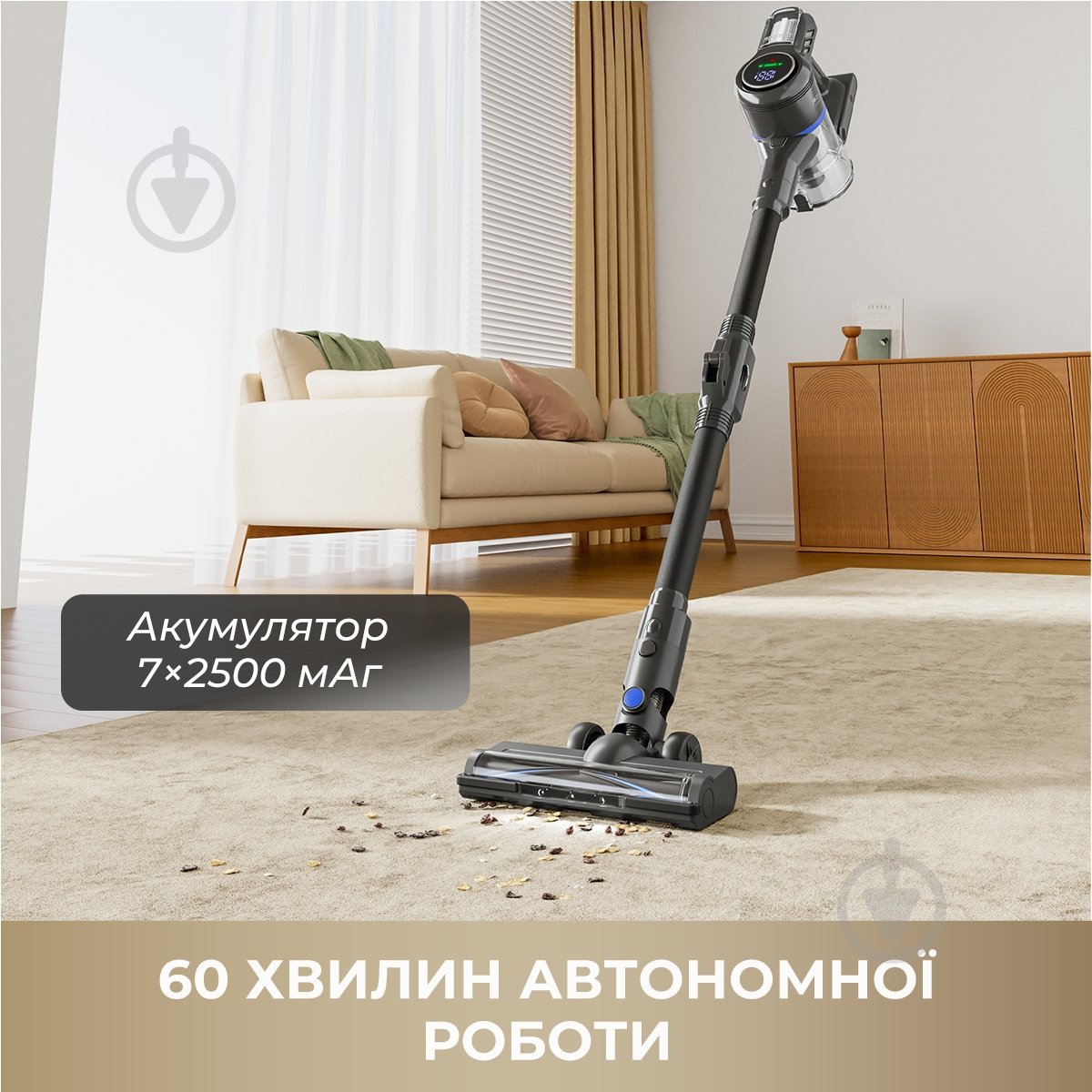 Пылесос аккумуляторный MOVA J30 black - фото 9 Пылесос аккумуляторный MOVA J30 black - фото 9