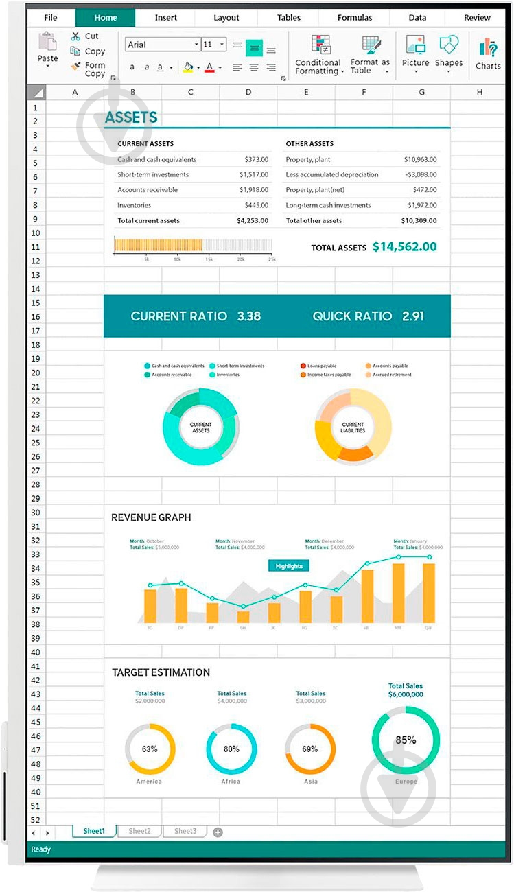 Монитор Samsung S27CM701UI warm white 27" (LS27CM701UIXUA) - фото 4