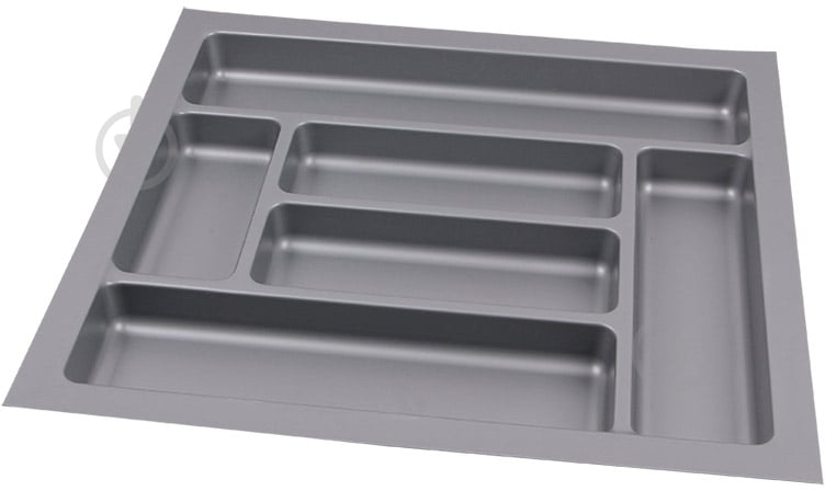 Лоток для столовых приборов Variant 48х43х4,5 см серый - фото 2