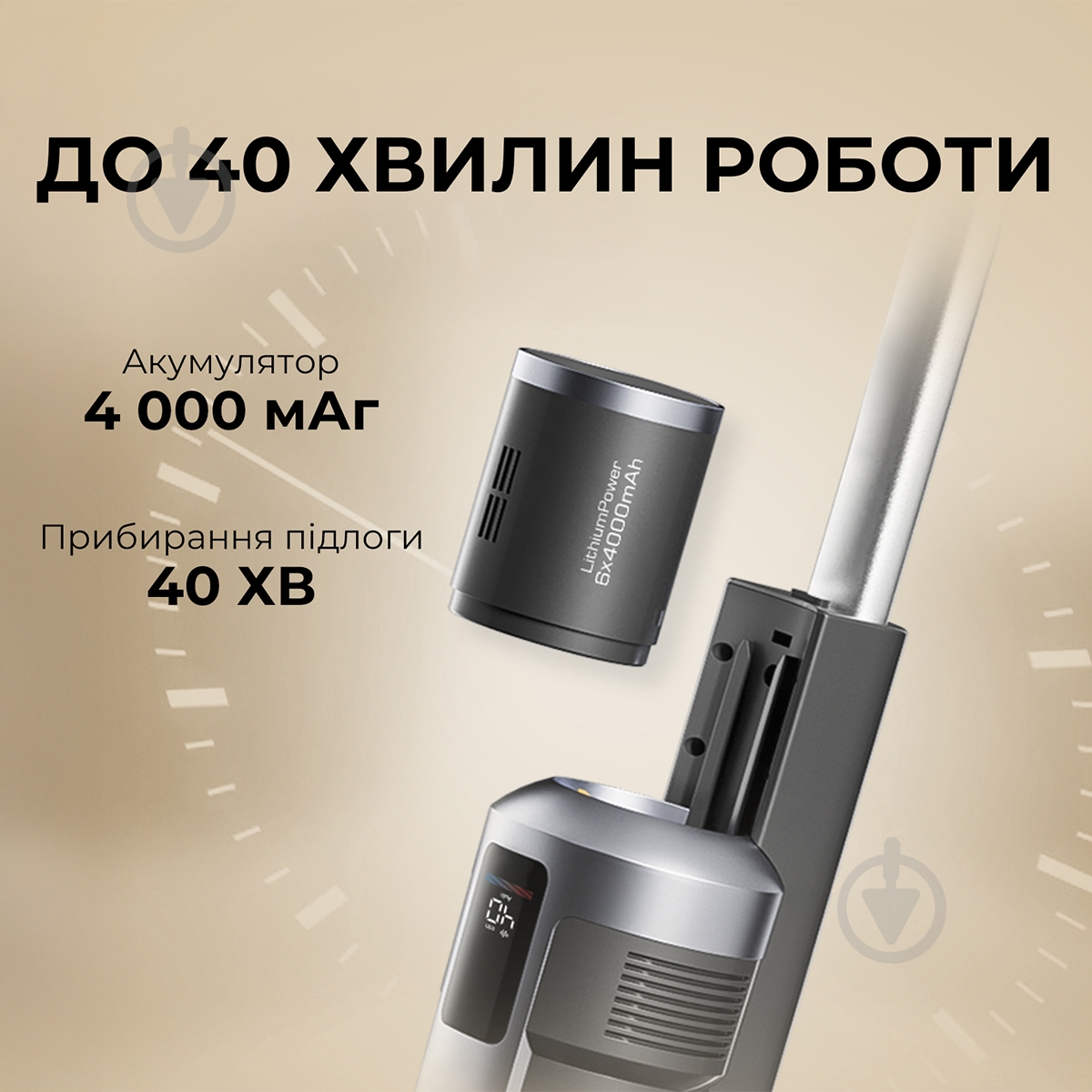 Пилосос миючий JIMMY HW9 PRO MAX 2 в 1 black - фото 6