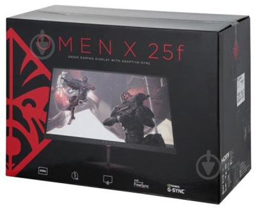 Монитор HP Omen X 25f 24,5" (4WH47AA) - фото 9